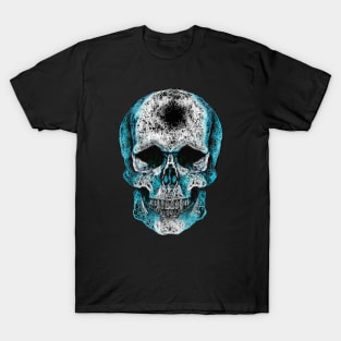 Sugar skull, Skull art Blue mask skull T-Shirt